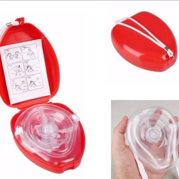 

Elastic Strap CPR Breathing Mask Resuscitator Rescue Mask Face-Mask First Aid