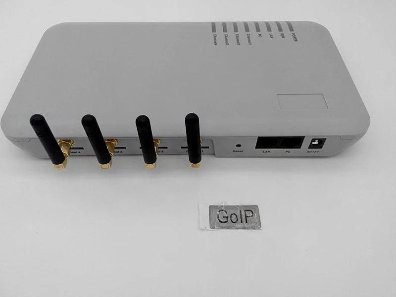 GoIP 4 порта gsm voip шлюз/Voip sip шлюз/GoIP4 ip шлюз поддержка SIP/H.323/IMEI Сменные|voip ip|sip iphonevoip |