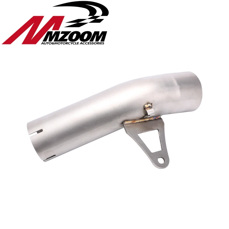 Бесплатная доставка 61 мм центральной мотоцикл выхлопной трубы для BMW S1000RR 2010
