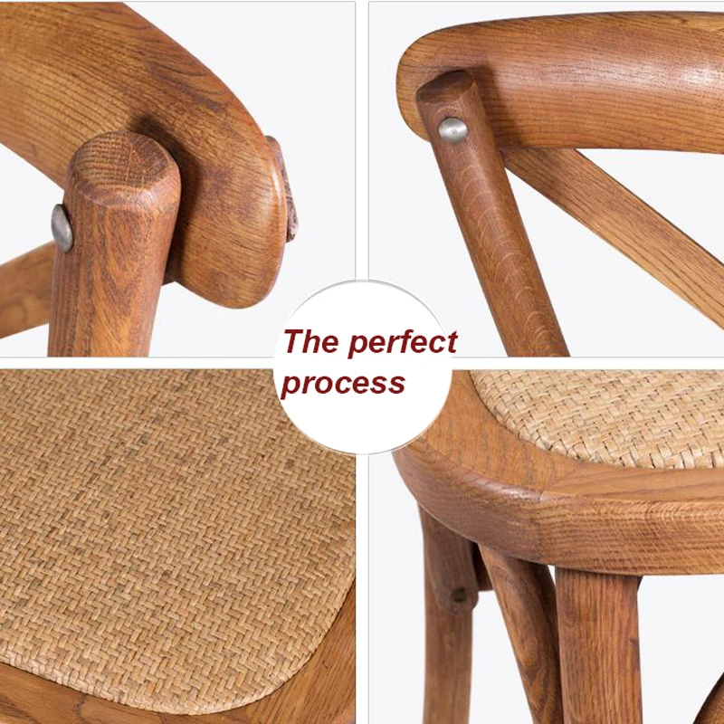 100% Wooden Dining Chair,Antique Oak chair,Metal Back,rattan swing chair,Coumtry rattan outdoor furniture,living room furniture