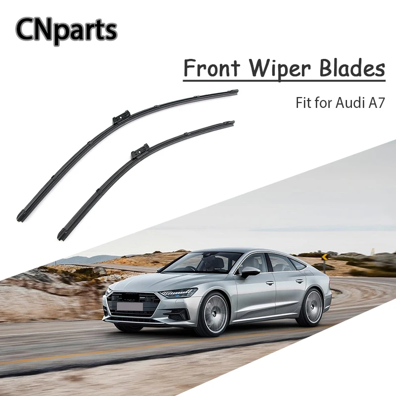 CNparts 2x Auto Car Original Windshield Soft Rubber Wiper Blade Refit