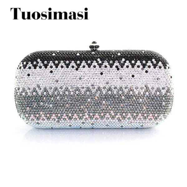 

Luxury Ladies Crystal Evening Bag Bridal Party Clutch Bag