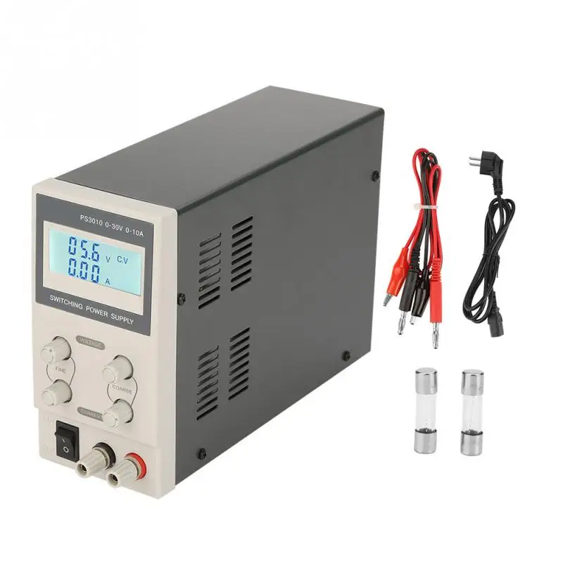 

Digital 110V/220V AC/DC Switching Power Supply Adjustable Variable Power Supply 150W/300W 0-5A/0-10A 0-30V/0-60V EU Plug