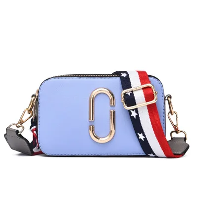 

2019 Rushed Sale Polyester The New Spring And Summer Cow Leather Handbag Shoulder Wide Straps Folder Stripe Satchel Bag Small