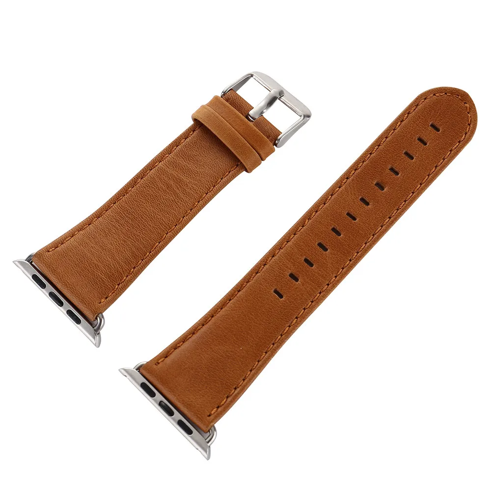 Watchbands Leather Watch Band Leather Buckle Wrist WatchBand Strap Horses Belt for Apple Watch 38/42mm For iwatch Watchbands Leather Watch Band Leather Buckle Wrist WatchBand Strap Horses Belt for Apple Watch 38/42mm For iwatch