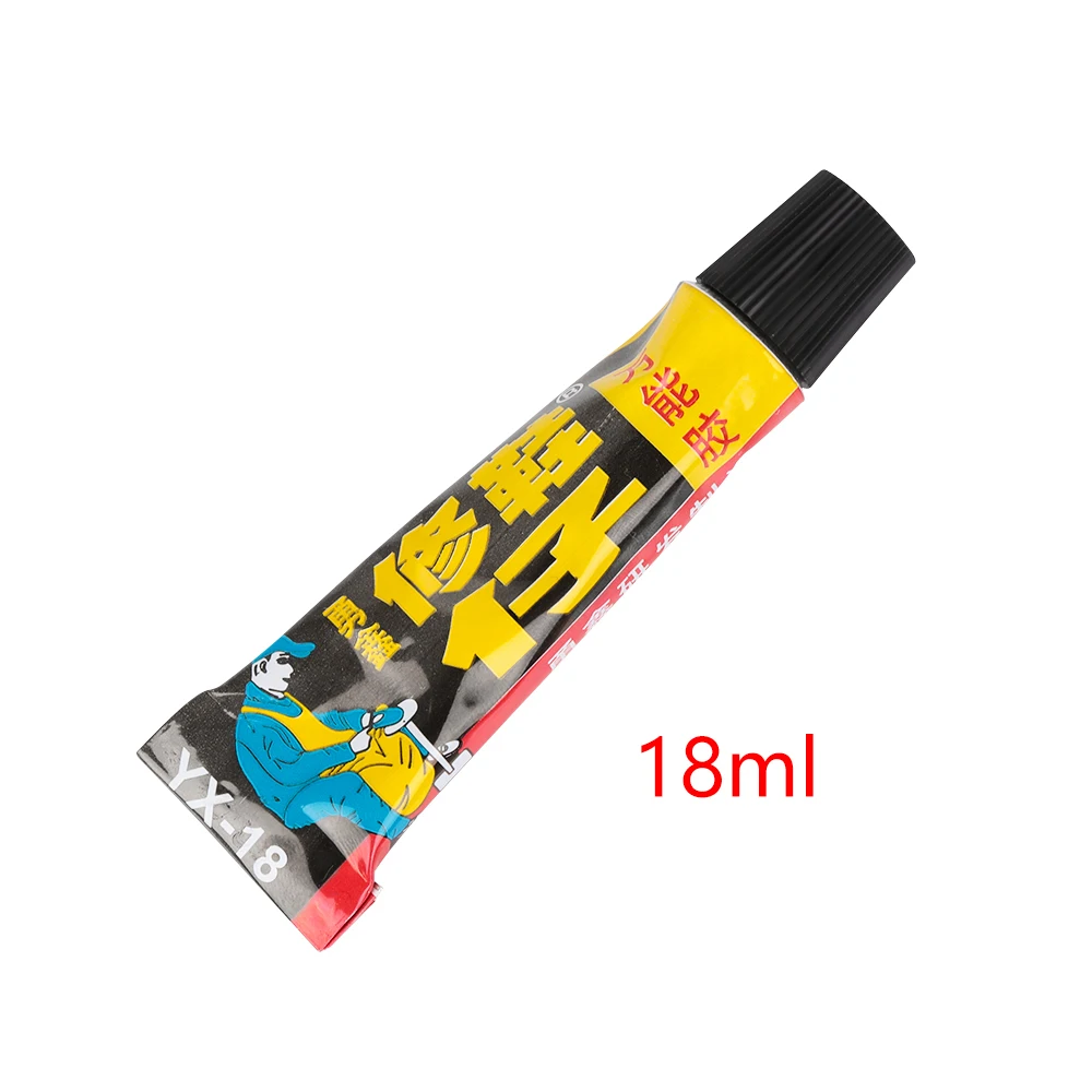 1Pc 18ml Super Adhesive Shoe Glue For Leather Rubber Canvas Tube Strong Bond Sealer Shoe Care Tools