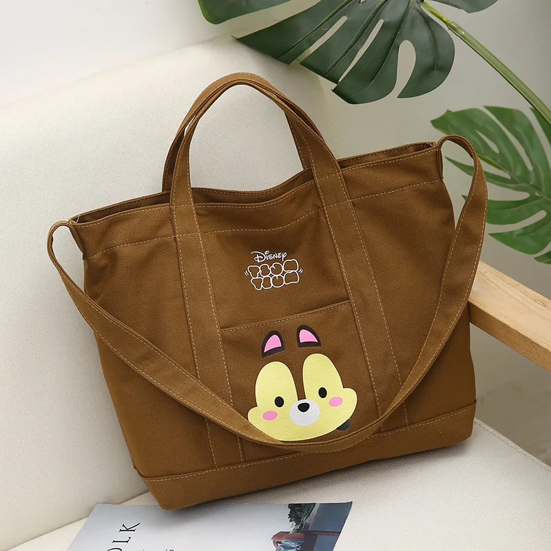 

Disney Mickey Cartoon lady PU diaper bag Shoulder Girl Handbag Shopping Leisure High capacity Tote women messenger