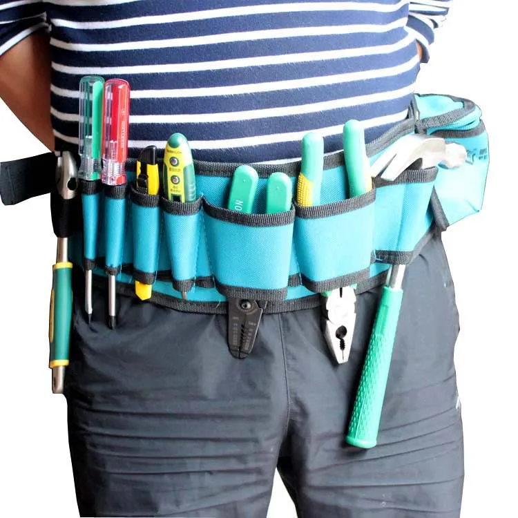 Waist Bag can attack multiple pockets electrical maintenance tool