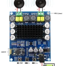 TPA3116D2 120 W+ 120 W Беспроводная Bluetooth 4,0 аудио приемник цифровая плата усилителя