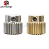 Mk7 MK8 Extrusion Gear 26/38/40 Tooth Teeth Brass or Stainless Steel Drive Gear Feeding Gear Wheel for 3D Printer Extruder ► Photo 2/6