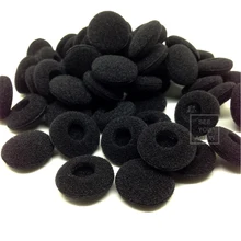 New Black 10pcs Soft Replacement Earphone Ear Pads Bud Foam Earbud Cover For Earphones headphones Headset Accessories