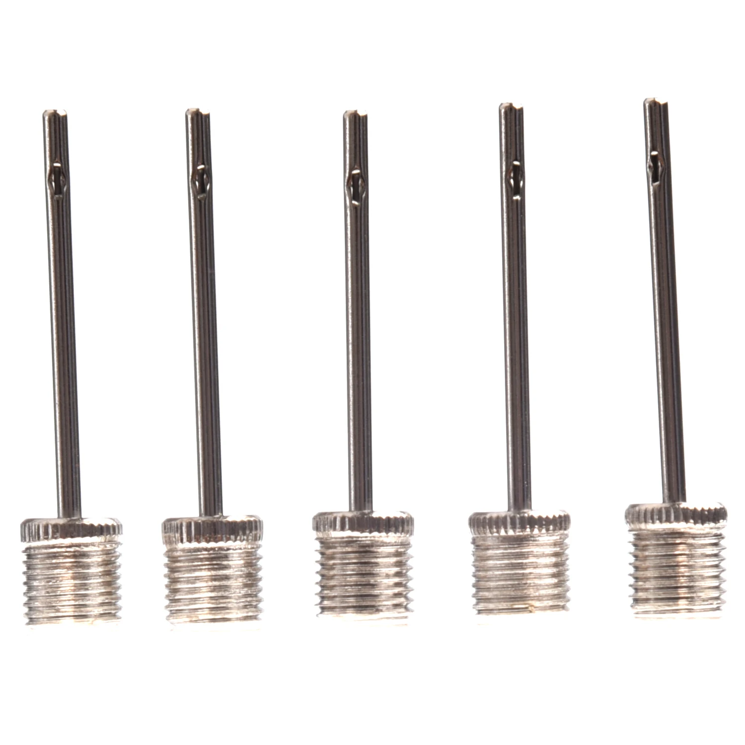 5X Football Basketball Soccer Ball Inflating Pump Needle Valve Adaptor