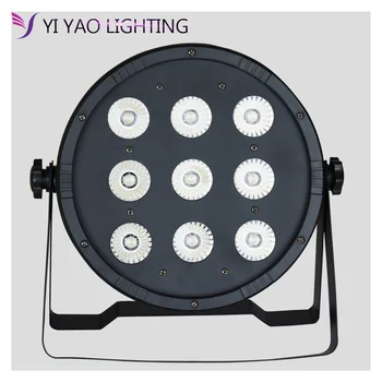 

9 led par stage light 114W RGBW DMX 512 8CH mini led lighting for Club Home party