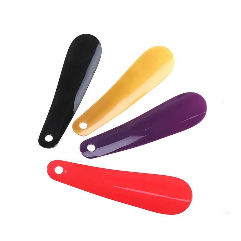 

2Pcs 16cm Shoe Horns Professional Black Plastick Shoe Horn Spoon Shape Shoehorn Shoe Lifter Flexible Sturdy Slip
