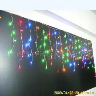 Для декабрь речь лампы 100 4 м Flasher украшения фонарь светодиодный ледяной бар лампа многоцветные светодиодные настроить