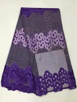 

Latest African Laces High Quality Tulle Fabric Laces Nigerian Lace French Cord Lace Fabric For Women Dress j25f8d-2