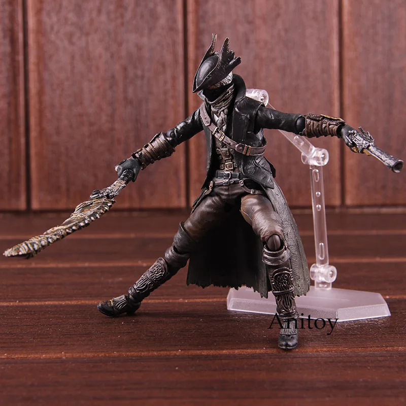 Figma 367 Bloodborne фигурка охотника ПВХ Аниме Фигурки Коллекционная модель игрушки