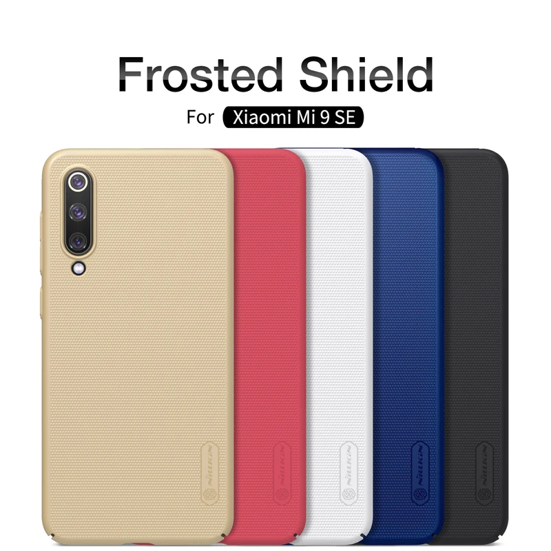 

5.97'' For Xiaomi Mi 9 SE Case Fundas NILLKIN Frosted Shield Shell Mi9 SE Matte PC Hard Back Protective Shell Skin Mi 9 SE Cases