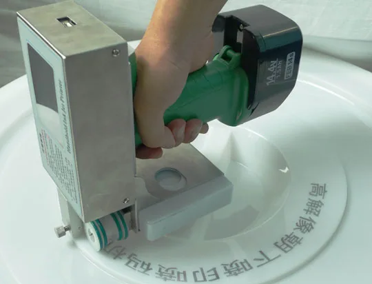 

AU-360 high resolution printing fonts all around touch screen inkjet printer/ printing machine