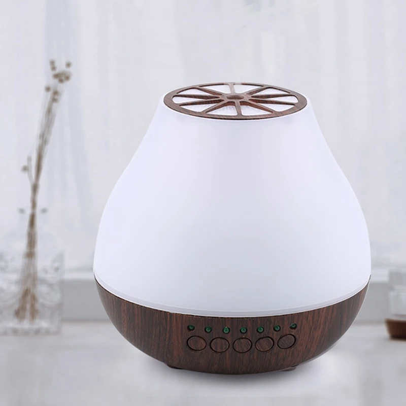 Ультразвуковой аромадиффузор увлажнитель воздуха Bluetooth динамик светодиодный