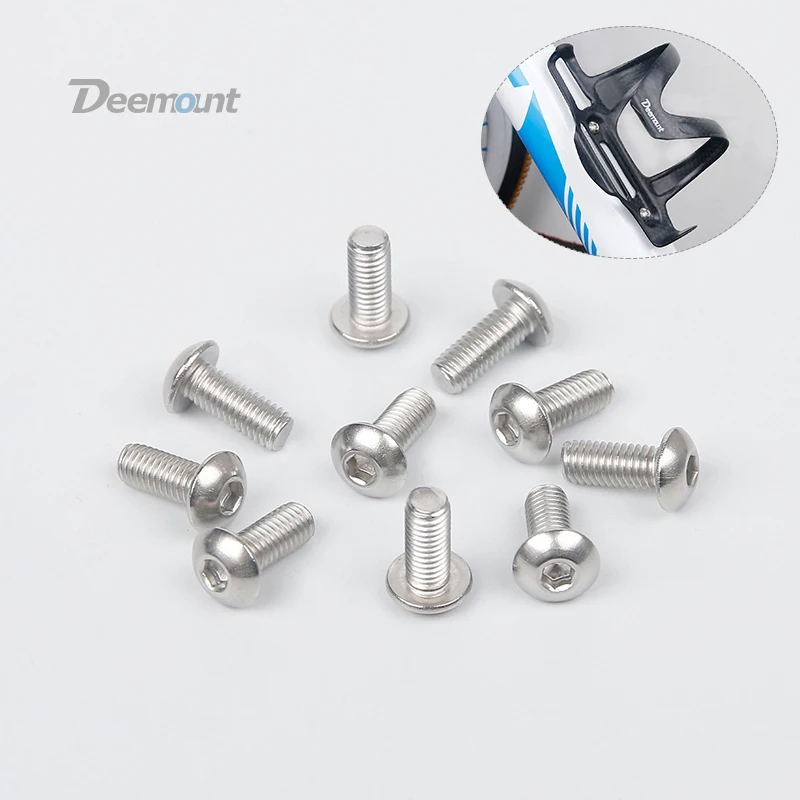 Bicycle Water Bottle Holder Mount Bolts M5*12mm bicycle water bottle cage bicycle bottle holder water bottle holder bicycle bottle cage screws