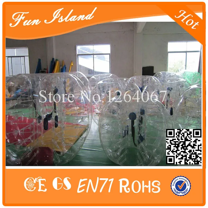 

Free Shipping 4PCS 1.5m bubble balls +1 pump Best Material TPU Inflatable Body Bumper Ball,Bubble Soccer Ball