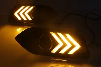 

18 New Product high quality lED DRL Daytime running light for Honda vezel