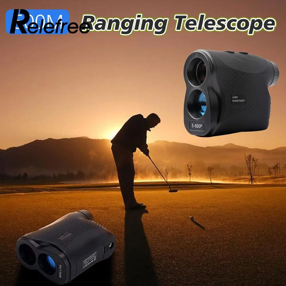 

Binoculars 3V Range Finder Telescope Double Cylinder Hunting 6X Golf Rangefinder
