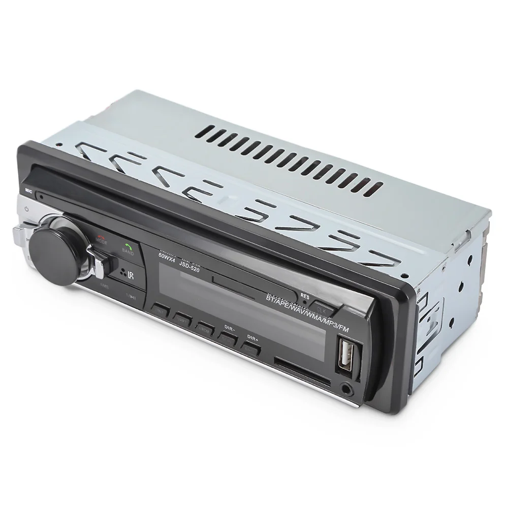 Zeepin JSD 520 Bluetooth Автомобильный MP3 плеер 12 В аудио стерео USB 1 Din FM Aux Вход приемник SD MMC