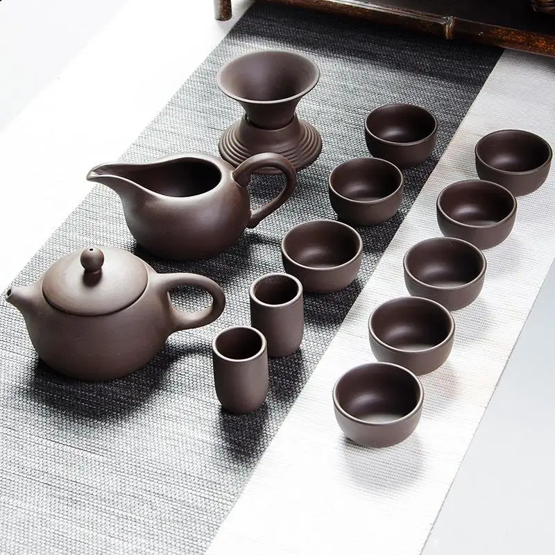 Керамический чайник Gaiwan, чайная чашка для пуэр, китайский кунг-фу, чайный горшок, портативный чайный набор, чайный сервиз Gaiwan, чайная церемония, чайная посуда, наборы