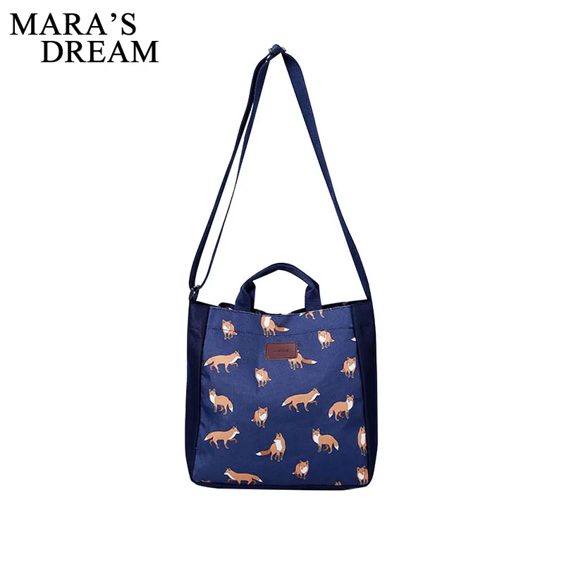 

Mara's Dream Women Hand Bag Flowers Canvas Shoulder Woman's Fashion Messenger Lady Crossbody Handbag Women Bags