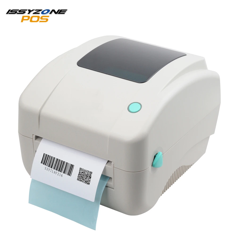 

ISSYZONEPOS 4 Inch Thermal Direct Barcode Label Printer Auto-calibration of media USB Receipt Printer for Supermarket/Store