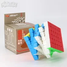 Yongjun Yushi 6x6x6 кубик Скорость 6 слоев Stickerless Головоломка Куб ВОЛШЕБНЫЙ для нищих 6х6 Cubo Magico обучающая игрушка для детей