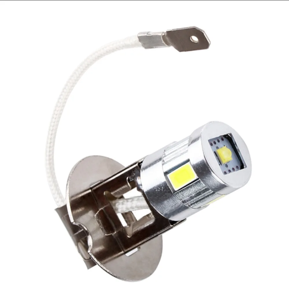 

H3 LED Bulbs Car Fog Lamp High Power Lamp 5630 SMD Auto Driving Led Bulbs Car Light Source Parking 12V 6000K Head Lamps