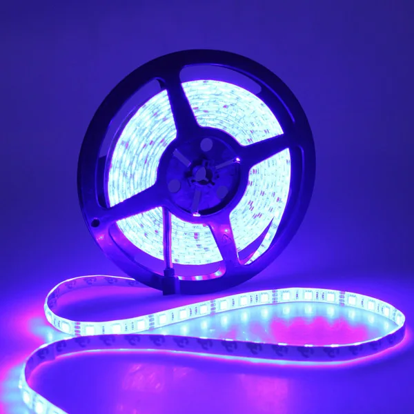 5M 5050 RGB Waterproof 300 LED Strip Light 12V DC 24 Key IR Controller