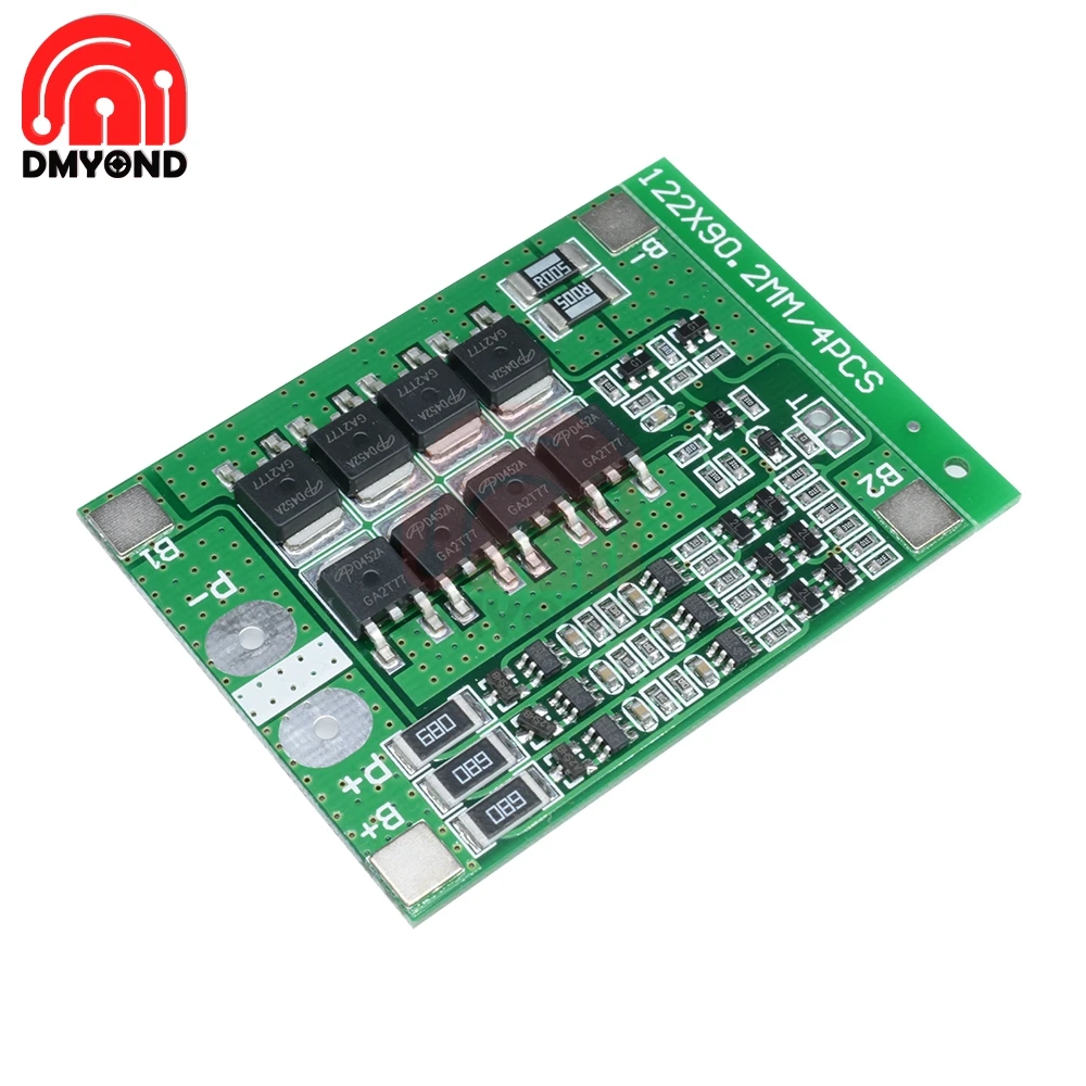 3 последовательная плата защиты аккумулятора S 25A Li Ion 18650 BMS PCM с балансом для