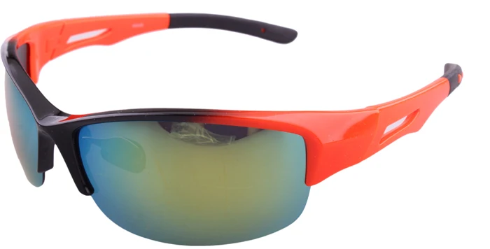 Уличные спортивные очки, солнцезащитные очки для езды на велосипеде, высокое качество, поляризованные линзы, поликарбонатная оправа, велосипедные очки - Цвет: XQ335 ORANGE RED