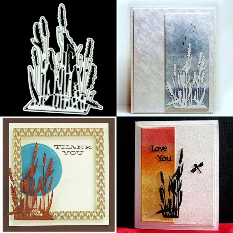 

Plants DIY Metal Cutting Dies Stencil Scrapbooking Album Stamp Paper Card Crafts Decor
