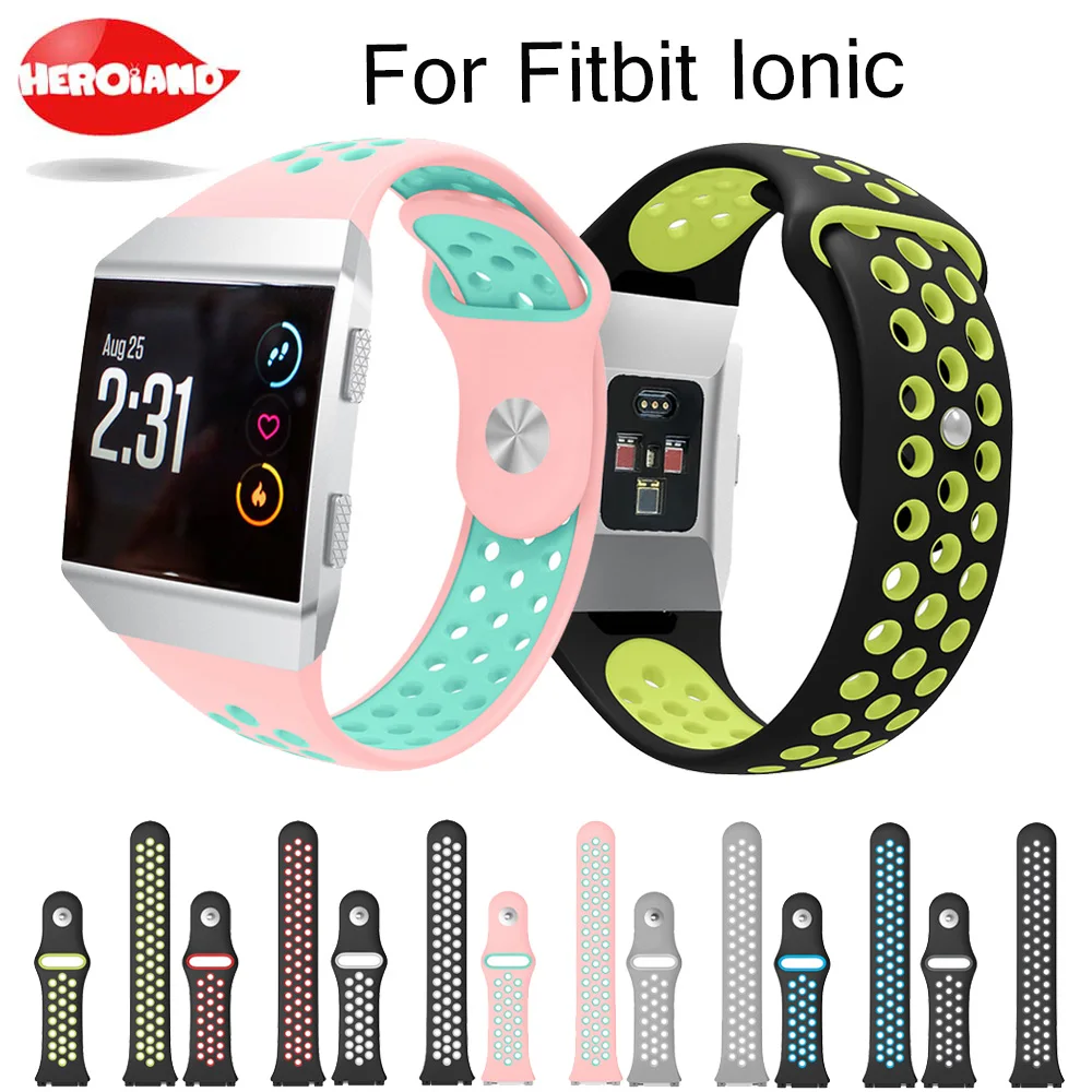 Silicone Strap Band for Fitbit Ionic Sport bracelet smart