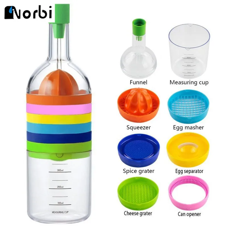 Кухонная посуда NORBI многофункциональная кухонная техника 8 шт инструментальная