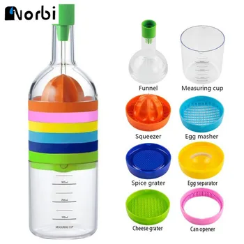 

NORBI Kitchenware Multi-Function Kitchen Appliances 8 Piece Tool Cup Kitchen Useful Gadget