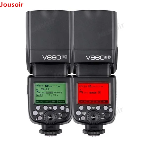 Godox V860II-C/N/S/F/O GN60 2,4G ttl HSS 1/8000 без батареи VB18 камера Speedlite вспышка для C N S Fuji CD40