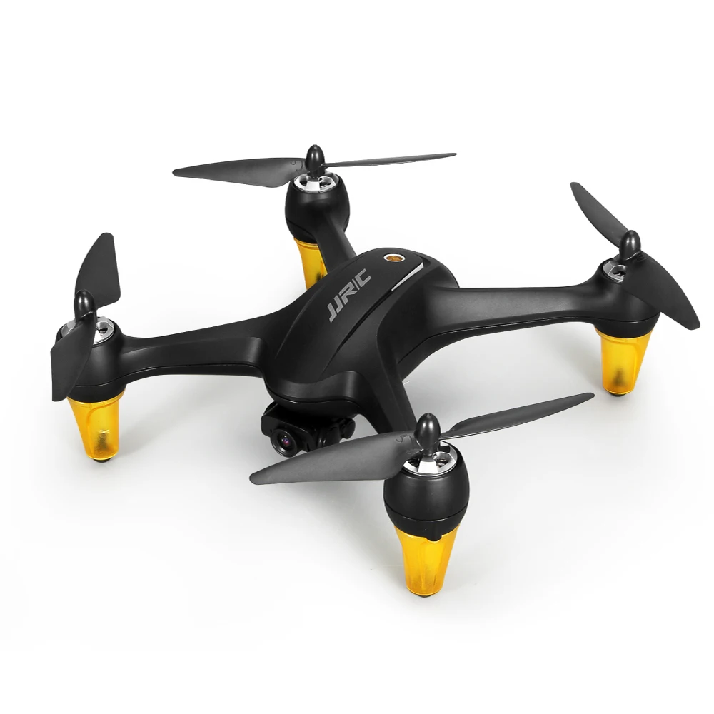 Black JJRC X3P обновленный Дрон для фотосъемки с камерой HD 1080p бесщеточный двигатель Универсальная зарядка через Usb в любое время отслеживающий Квадрокоптер ZLRC - Цвет: Black