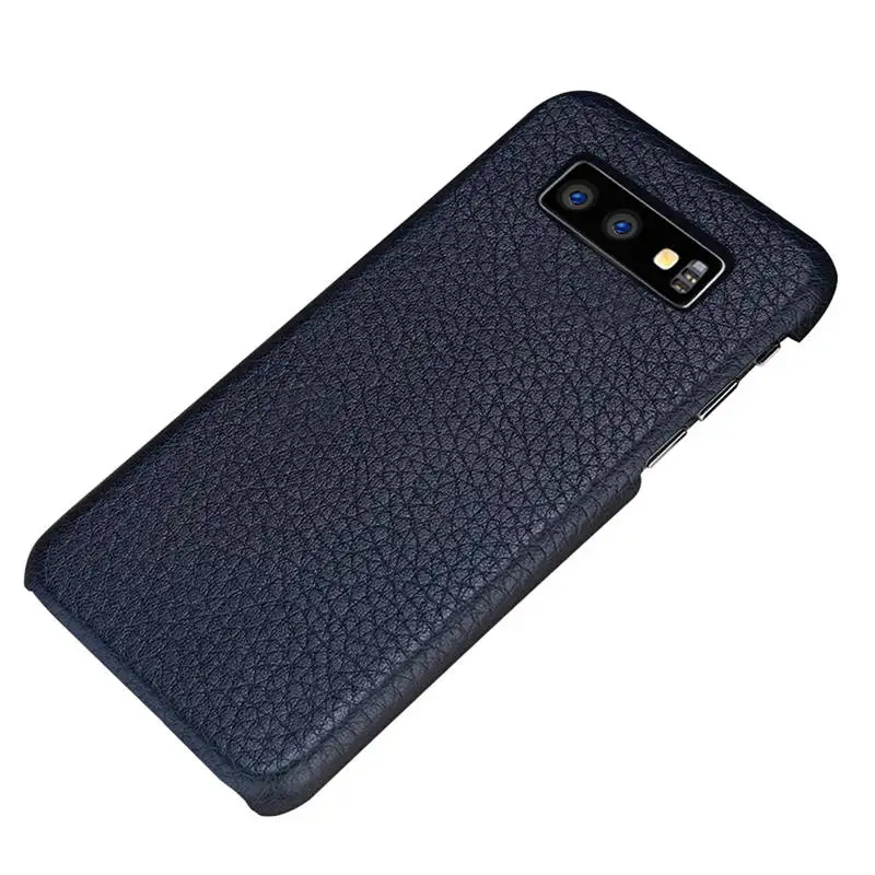 2 Чехол S8Plus из натуральной кожи для samsung Galaxy S8 Plus, роскошный чехол с рисунком личи для телефона, чехол для samsung Galaxy Note 8 - Цвет: 2