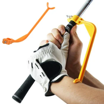 

Practice Guide Golf Swing Trainer Beginner Alignment Golf Clubs Gesture Correct Wrist Training Aids Tools Golf Accessories
