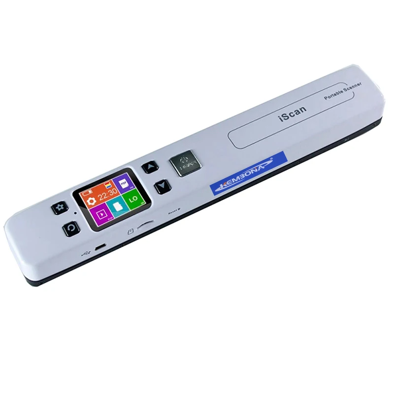  KEMBONA High Speed Portable Scanner A4 Size Document Scanner 1050DPI JPG/PDF Support 32G TF Card Mi