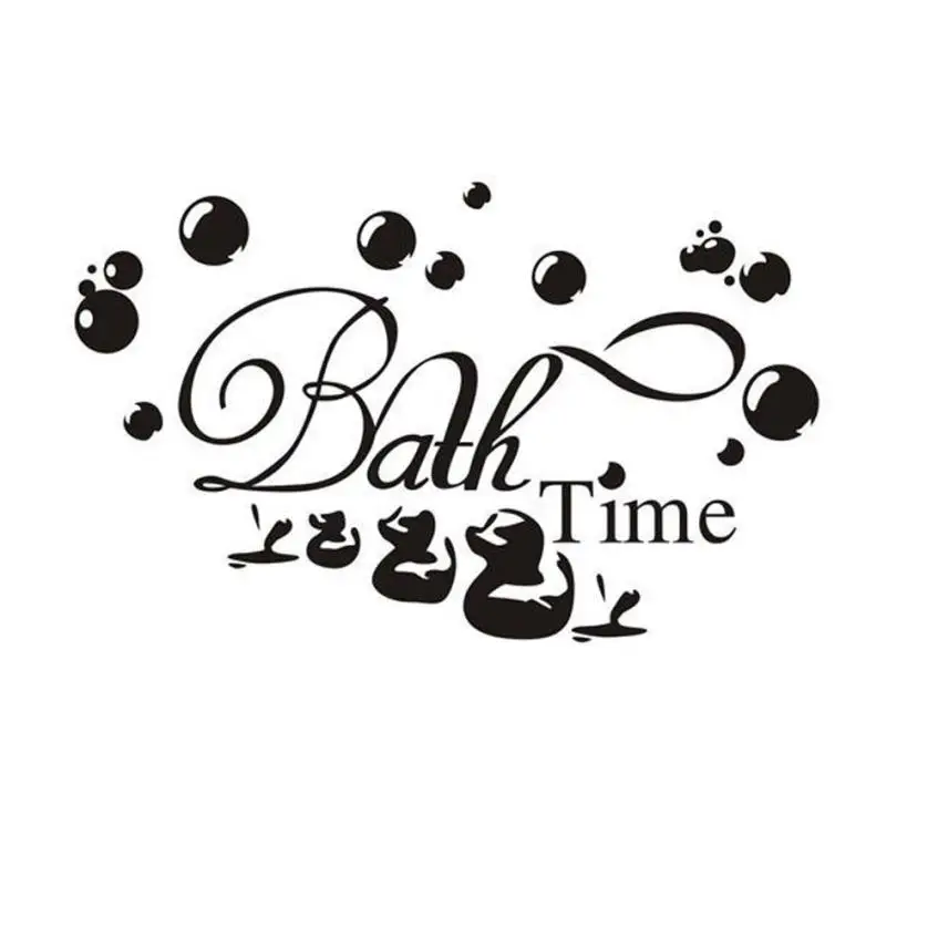 Home Decor Bath Time Wall Sticker Bathroom Quote Wall Decal Bubbles Duck Home Decor wall sticker Home Deco mirror JU31 Home Decor Bath Time Wall Sticker Bathroom Quote Wall Decal Bubbles Duck Home Decor wall sticker Home Deco mirror JU31