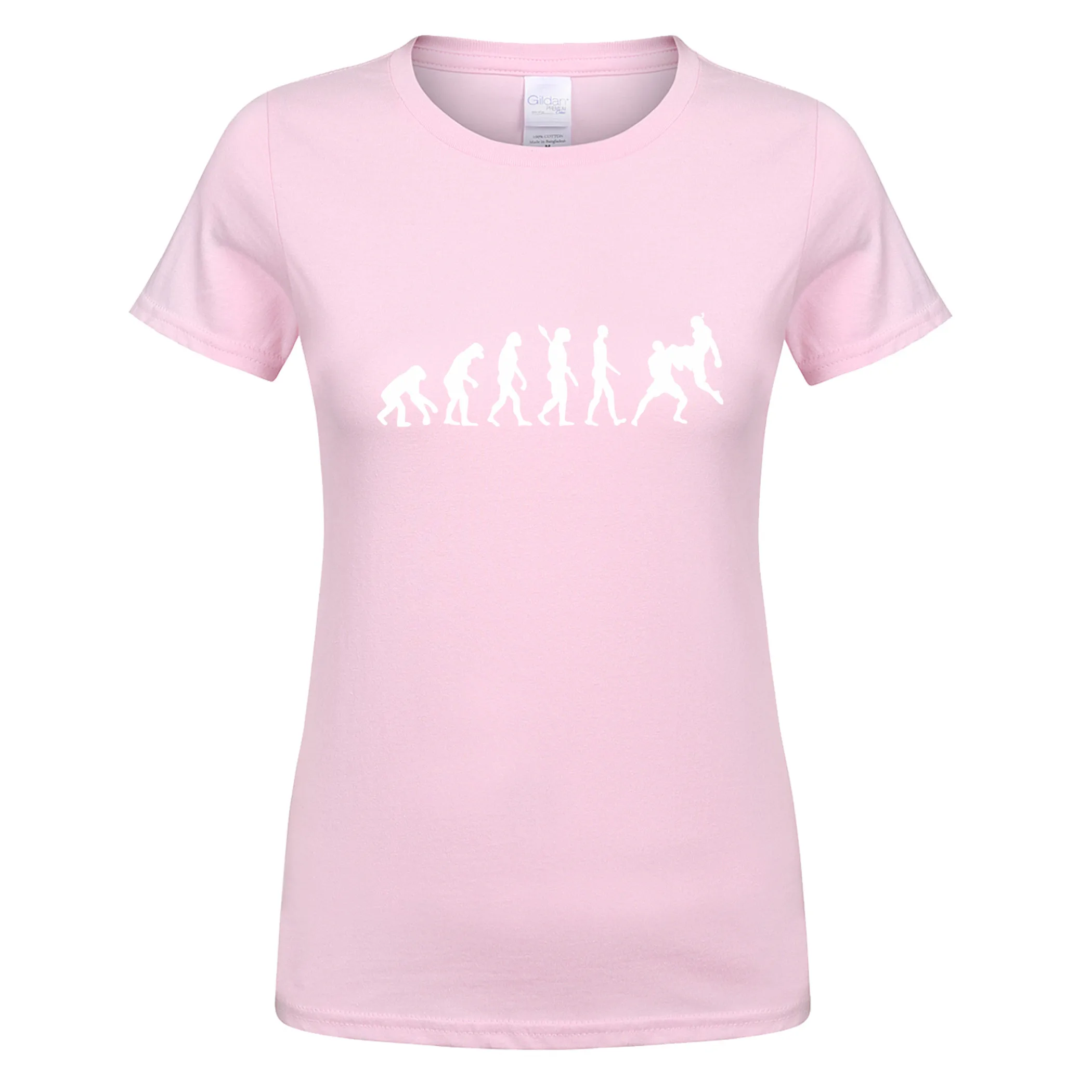 

2018 Summer New Women T-shirt Evolution Of Muay Thai Printed Casual Fitness Girl Short Sleeve Cotton O-neck Woman Shirt OT-501
