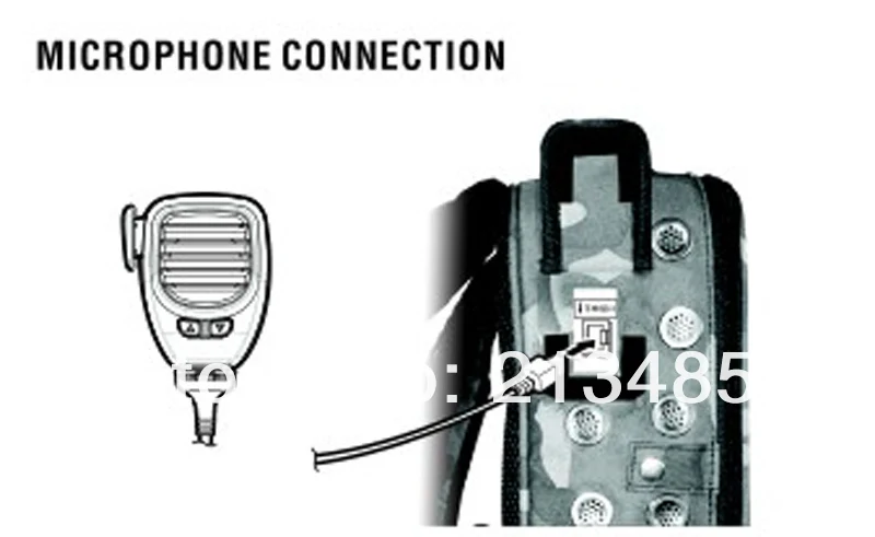 ZX-788 30 Вт 100CH VHF/UHF рюкзак радиостанции/мобильный трансивер со встроенной 10Ah перезаряжаемой батареей для полиции, Tourisim