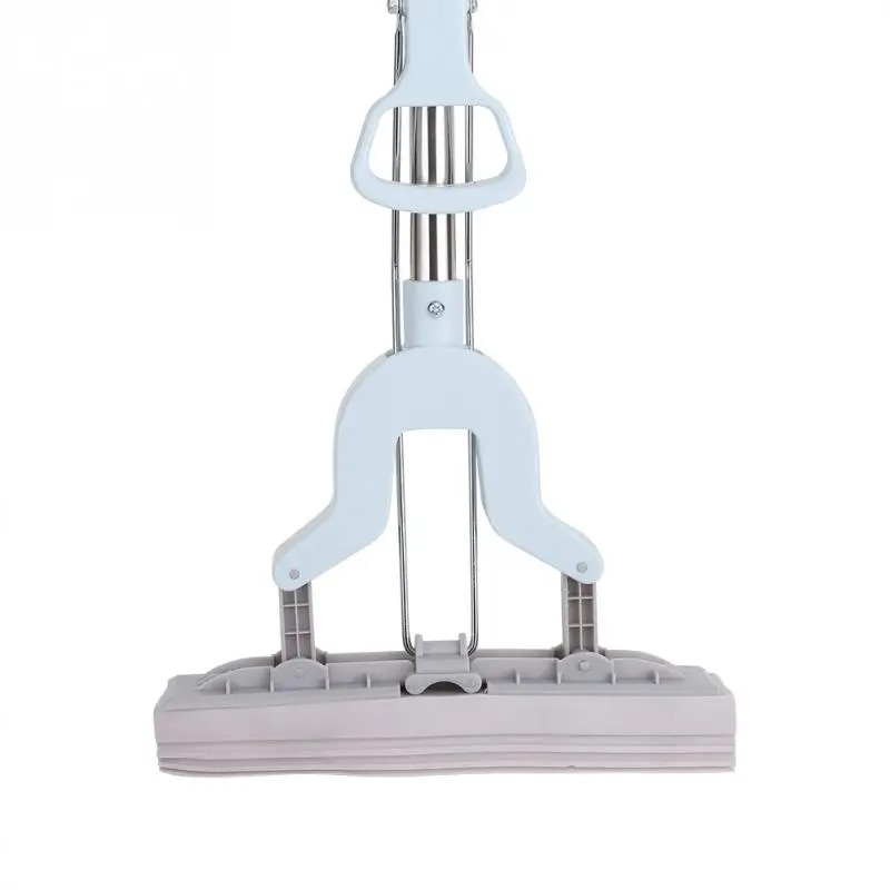 

Absorbent Sponge Mop Stainless Steel Telescopic Handle Home Floor Cleaning Tool Handle Sweeper Cleaner Hand Push Sweeper Mop